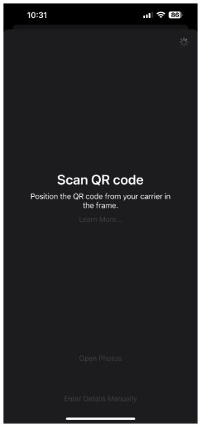 Scan QR Code for eSIM.sm