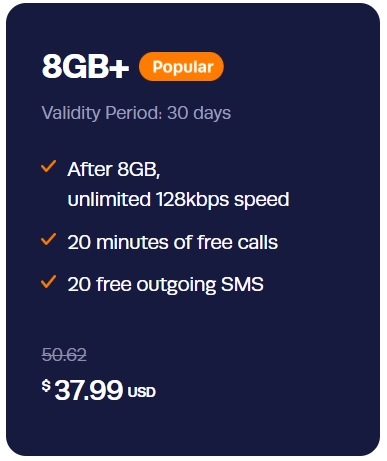 ESIMTHAILAND Unlimited Plan