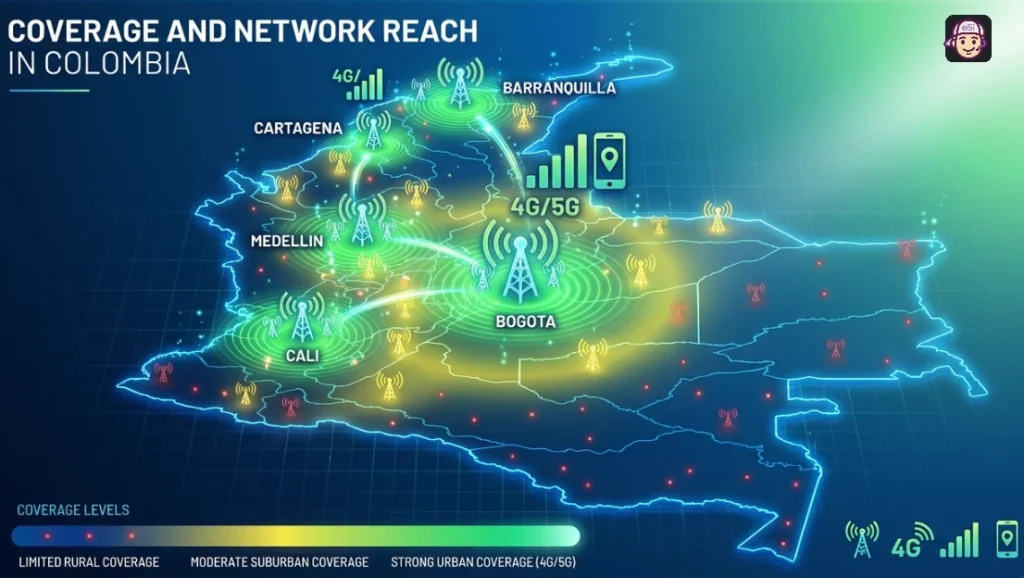 Coverage and Network Reach in Colombia