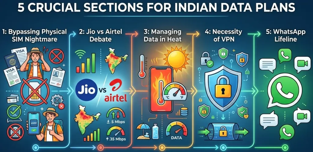 Crucial Factors for Indian Data Plan