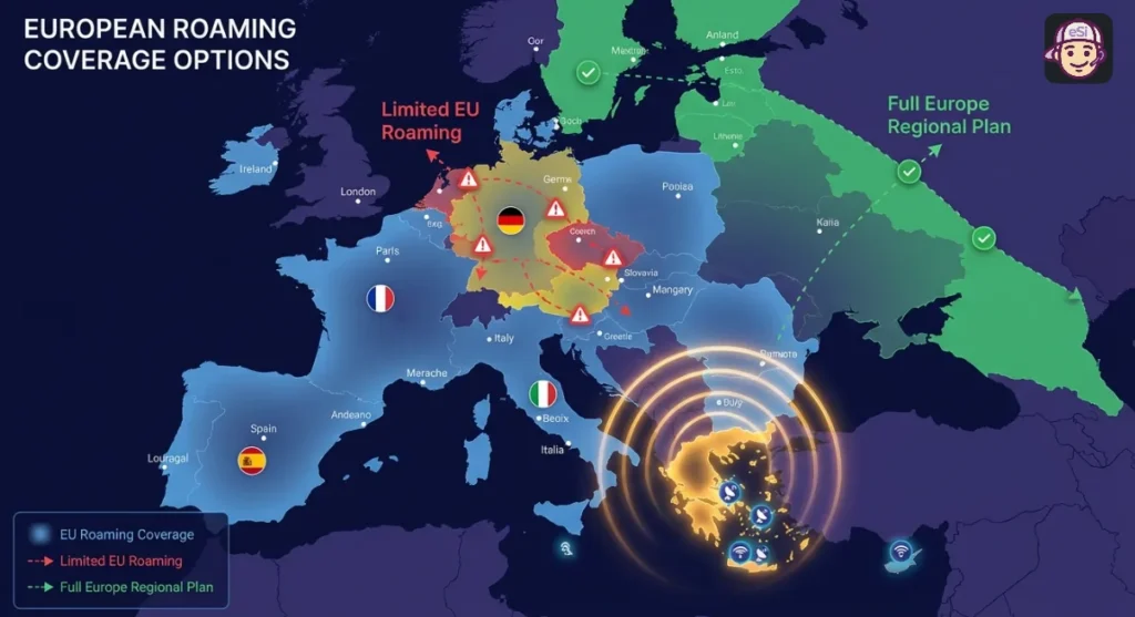 European Roaming Coverage