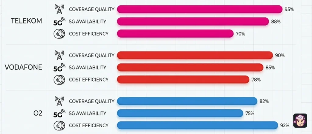 German Network Comparsion