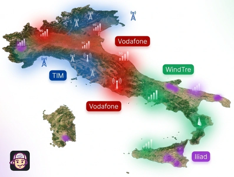 Italian Network Coverage