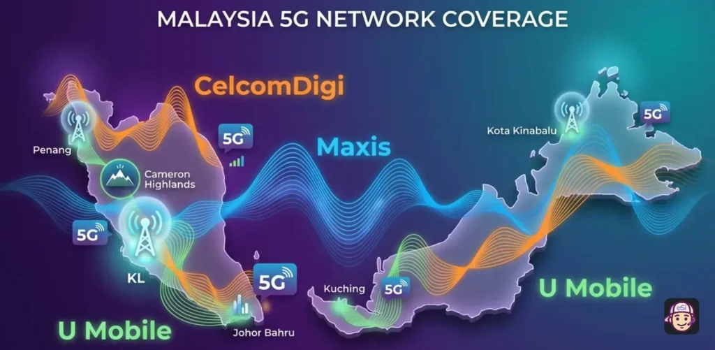 Malaysia 5G Network Coverage