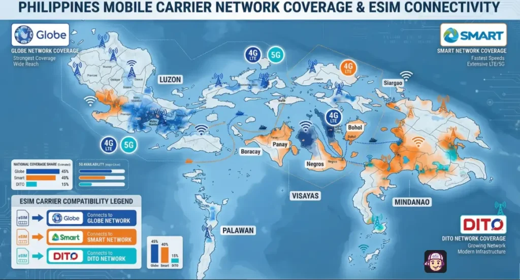 Philippines Mobile Carrier Network