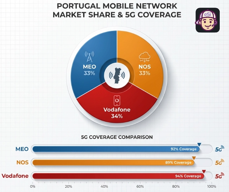 Portugal Mobile Network Coverage