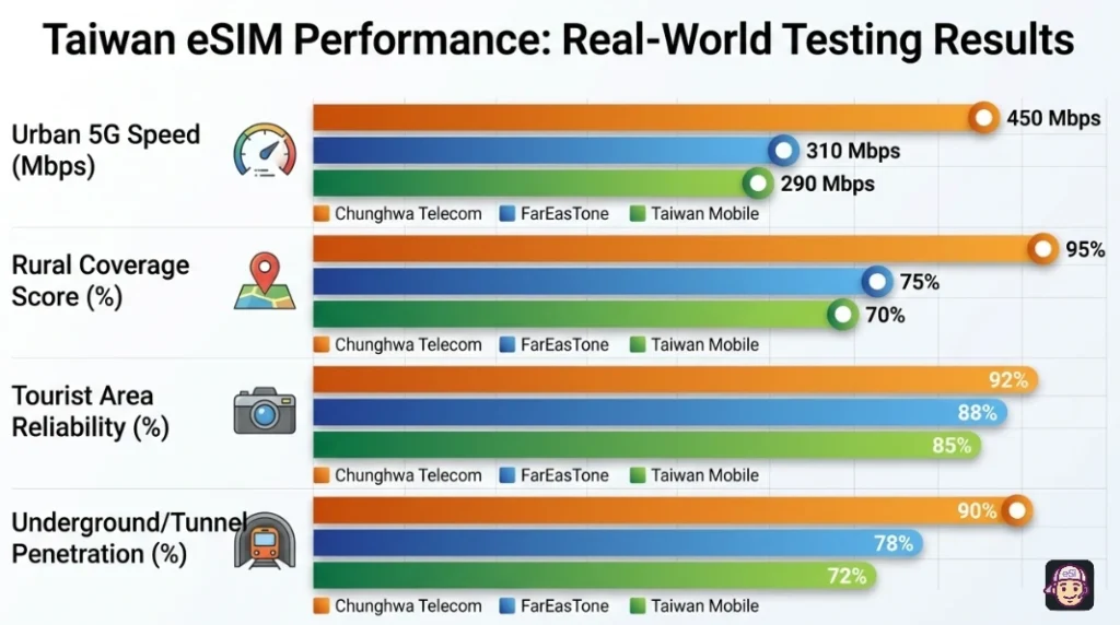 Real World Testing Results of Taiwan eSIM