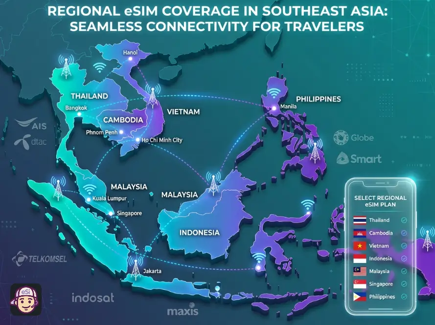 Seamless Connectivity of Southeast Asia eSIM