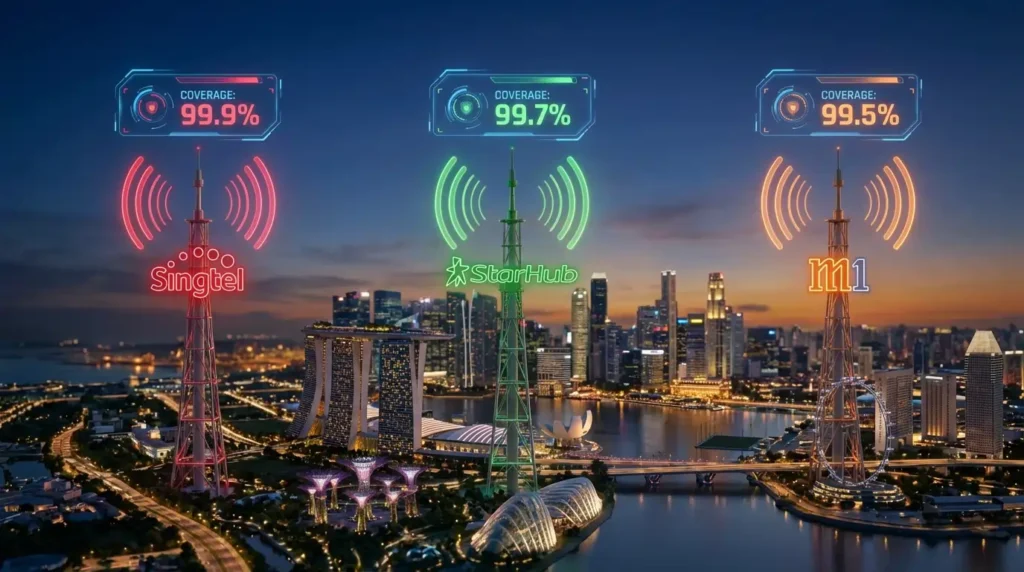 Singapore Network Coverage