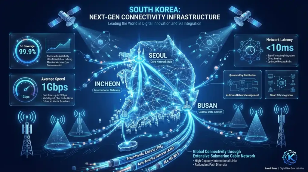 Technical Considerations for South Korean Connectivity