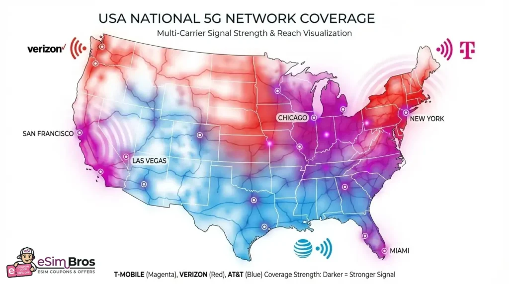 USA National Network Coverage