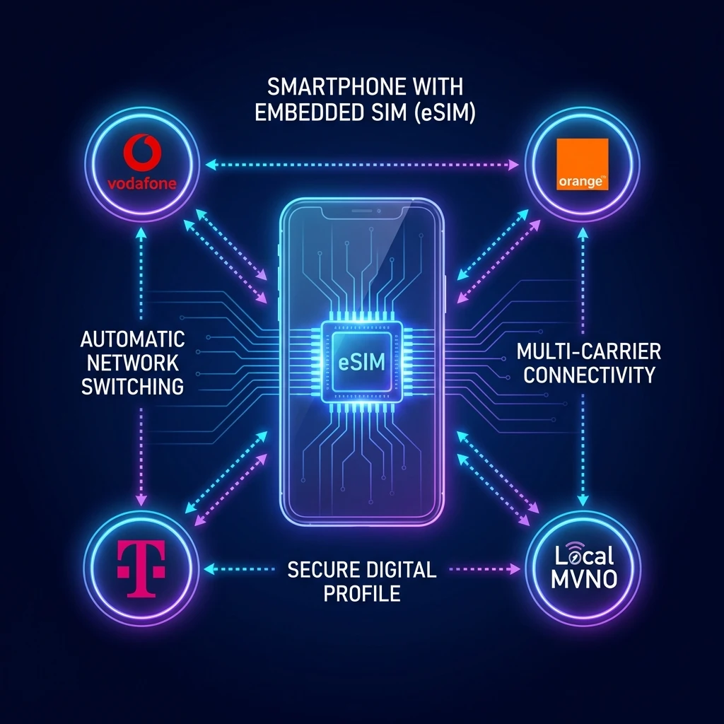 Benefits of eSIM for Europe