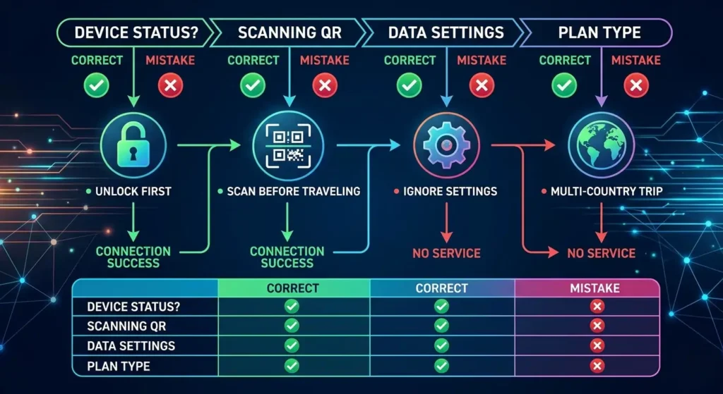 iPhone Travellers Get Wrong When Buying an eSIM