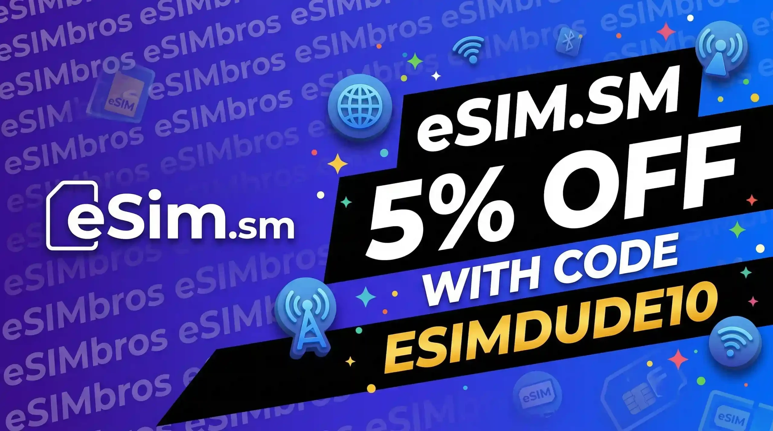 eSIM.sm Coupon