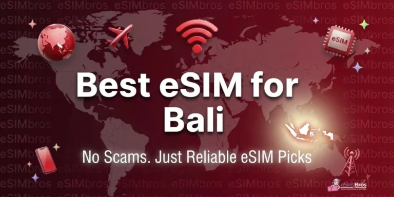 Best eSIM for Bali