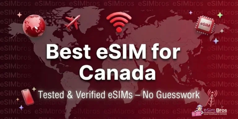 8 Best eSIM for Canada 2026 (Bell, Rogers & Telus)