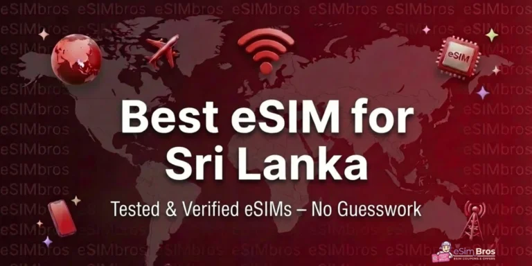 Best eSIM for Sri Lanka
