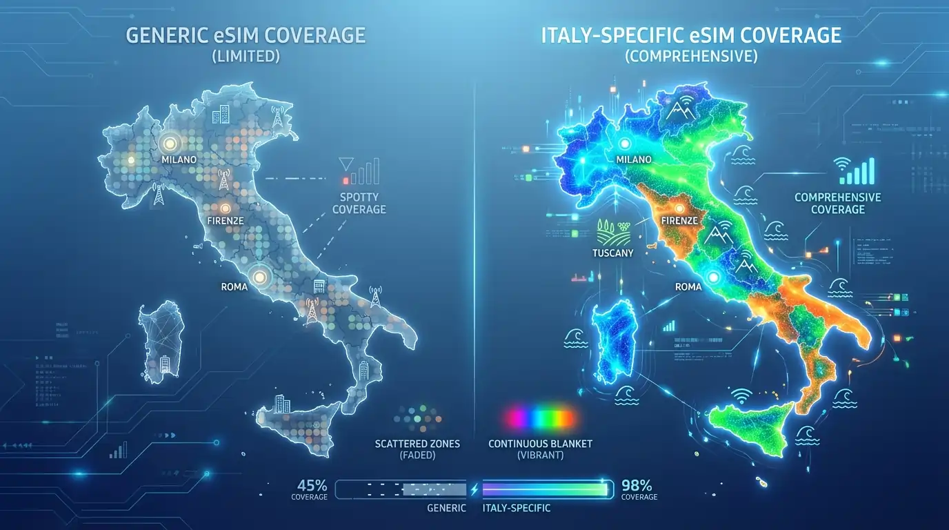 Choose Reliable eSIM for Italy